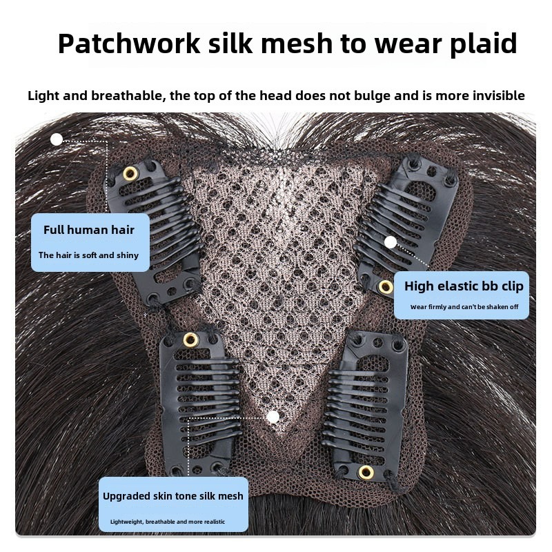 Breathable Top Hair Repair Hum - Seamless Clip In Hair Extensions Human Hair review and price