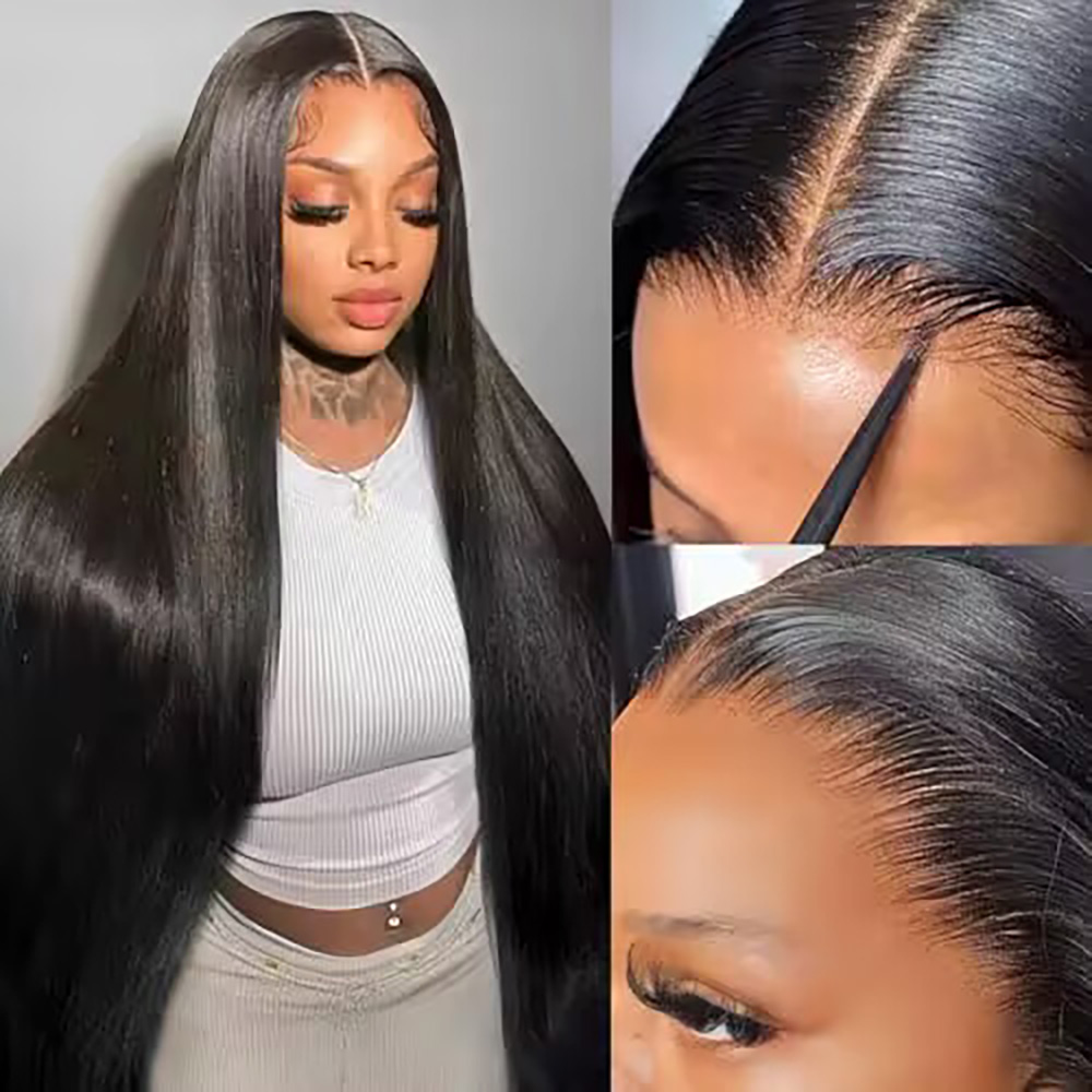 200% Density Bone Straight 7x6 - Lace Front Wigs review and price