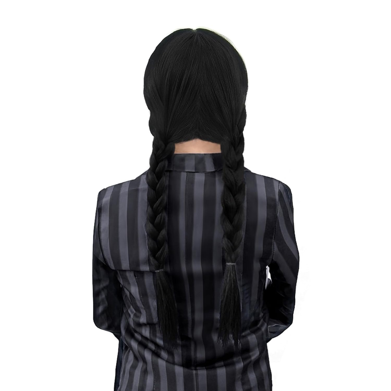 Long Black Braided Wig Widnesd - Synthetic Braided Wigs For Black Women review and price