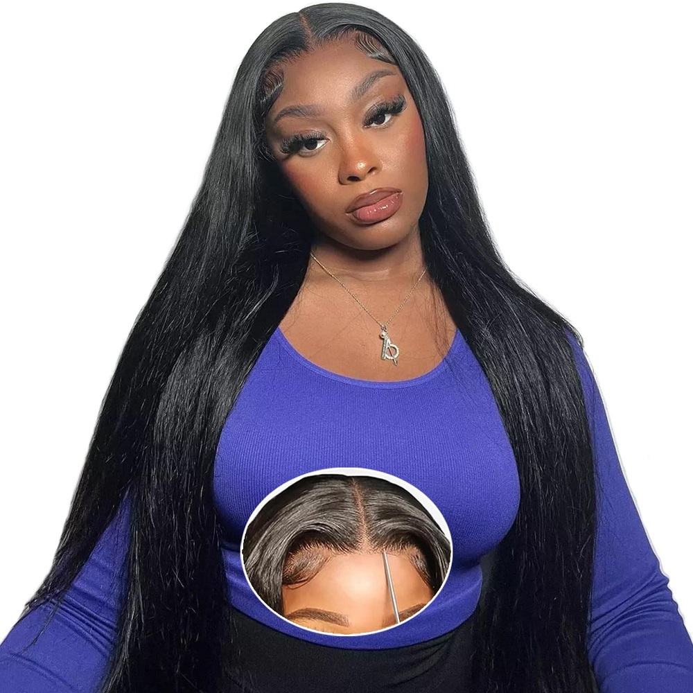 7x6 HD Glueless Straight Closu - Lace Front Wigs review and price