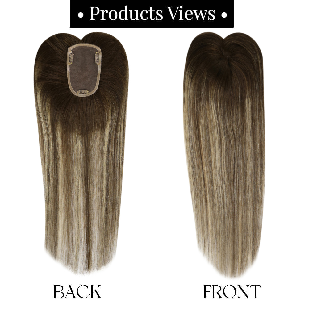 Ugeat Hair Topper Natural Huma - Invisible Tape In Extensions Real Hair review and price