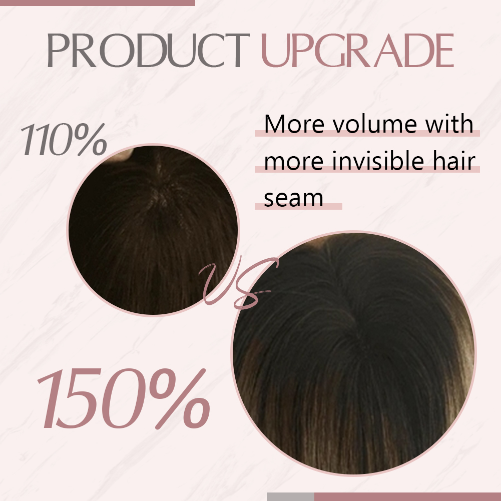 Ugeat Hair Topper Natural Huma - Invisible Tape In Extensions Real Hair review and price