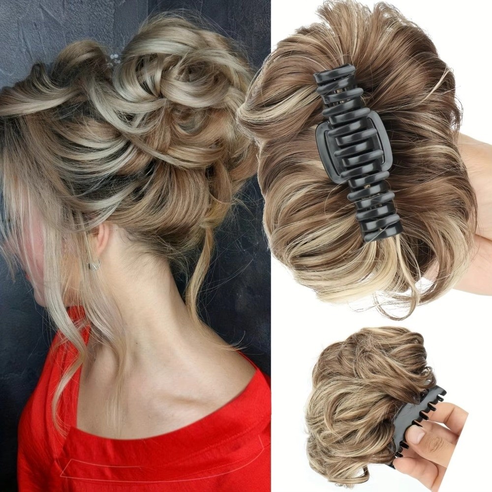 On Messy Hair Bun Hair Bun Cla - Claw Clip Messy Bun Hair Piece review and price
