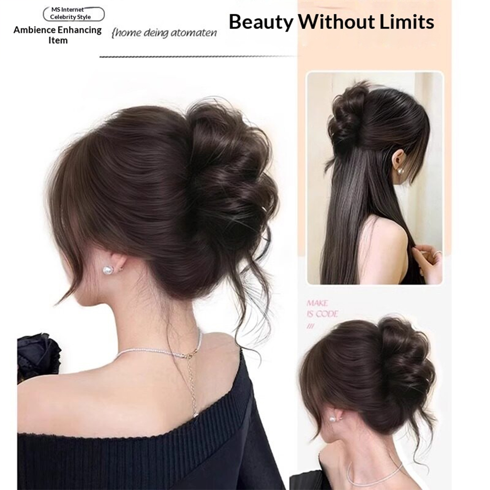 1pc Elegant Chignon Bun Extens - Claw Clip Messy Bun Hair Piece review and price